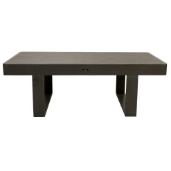 Tafel Malviza 133x74cm antraciet