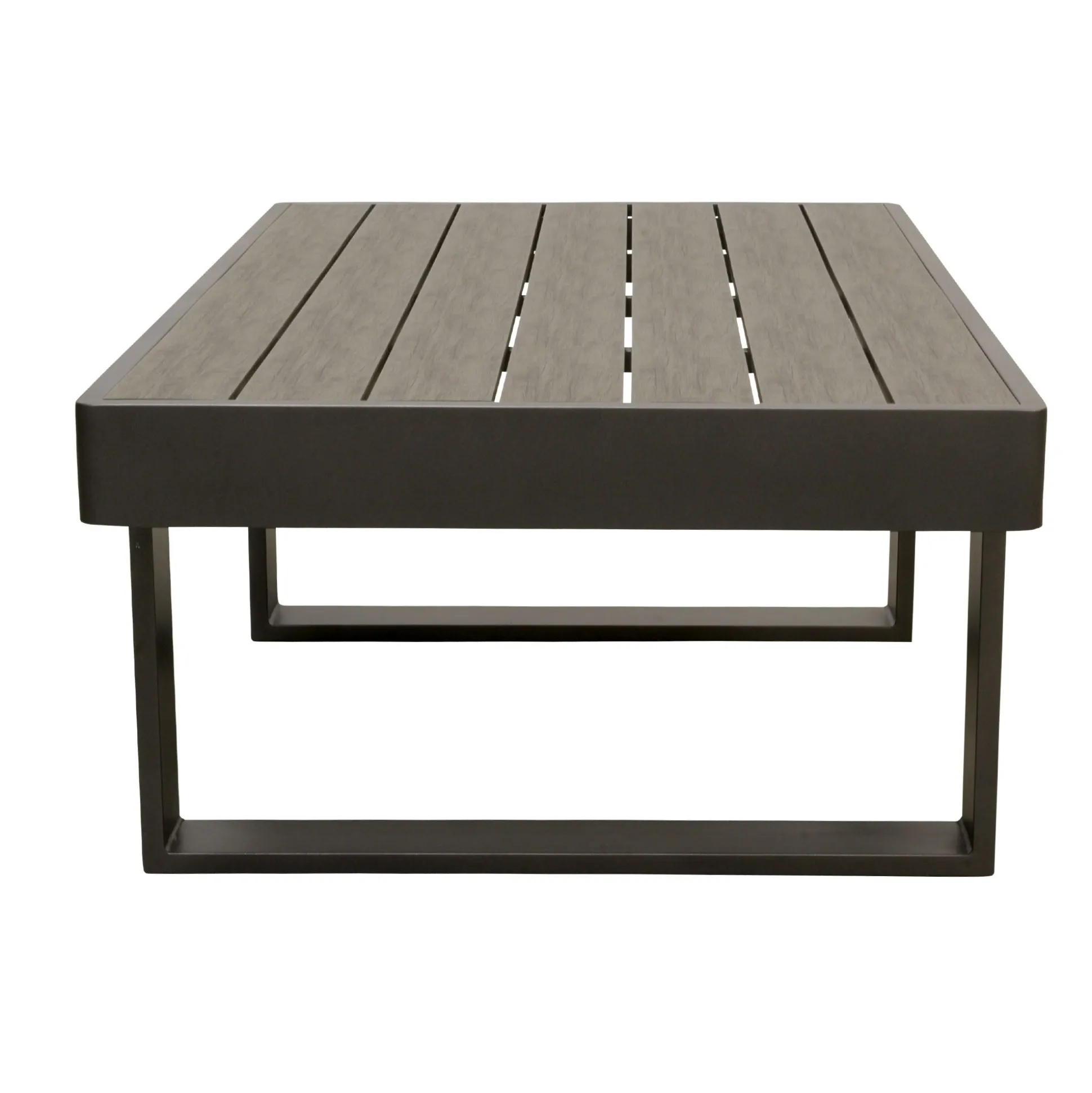 Tafel Malviza 133x74cm antraciet