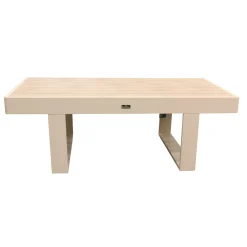 Tafel Malviza 133x74cm latte