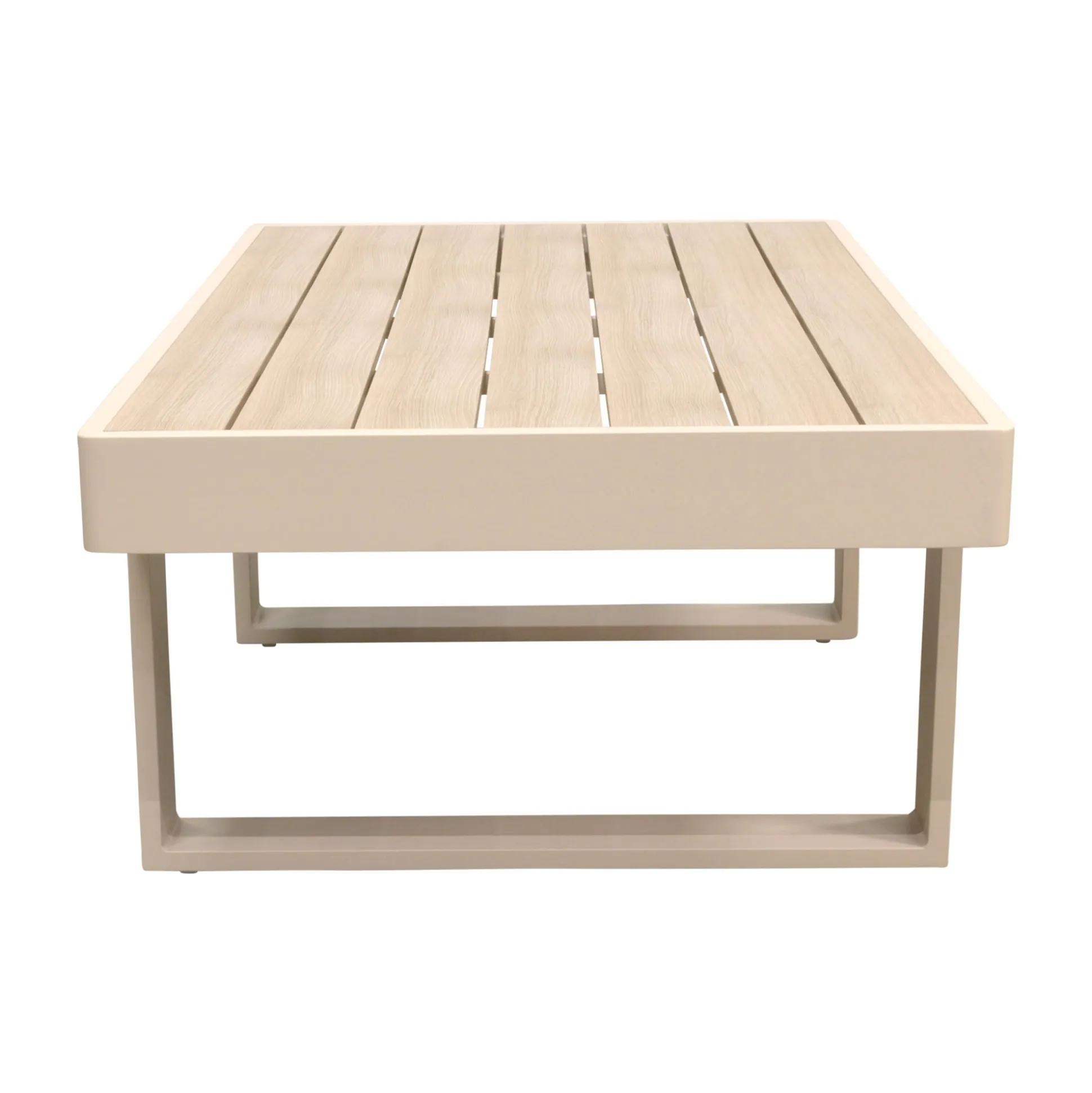 Tafel Malviza 133x74cm latte