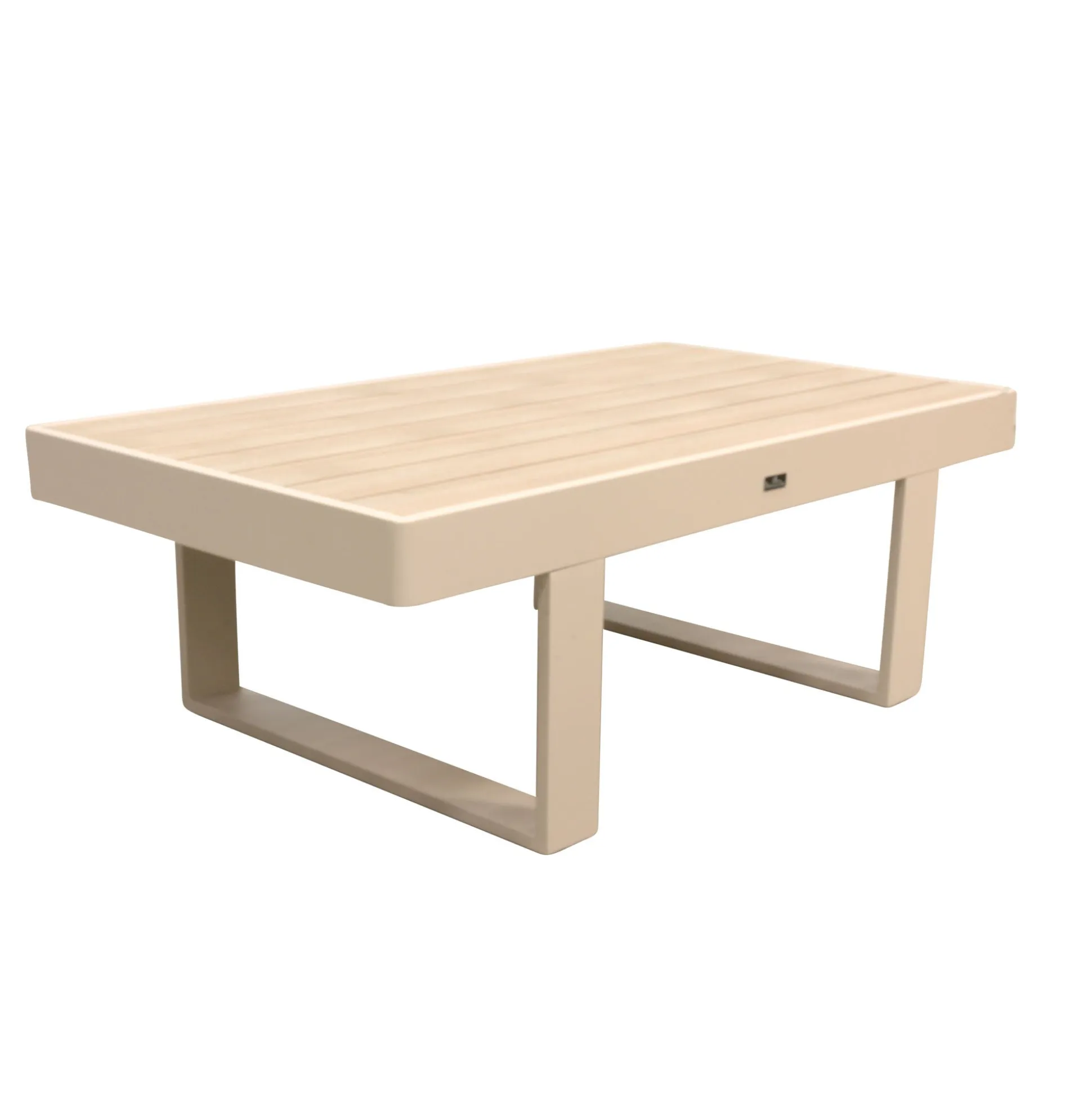 Tafel Malviza 133x74cm latte