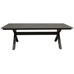 Tafel Mancino 220x90cm antraciet