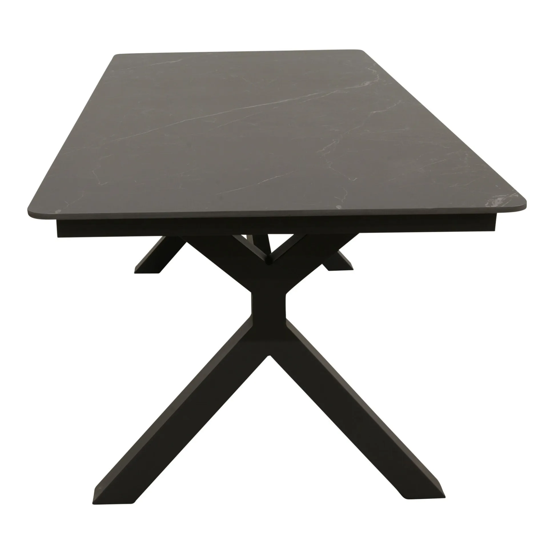 Tafel Mancino 220x90cm antraciet