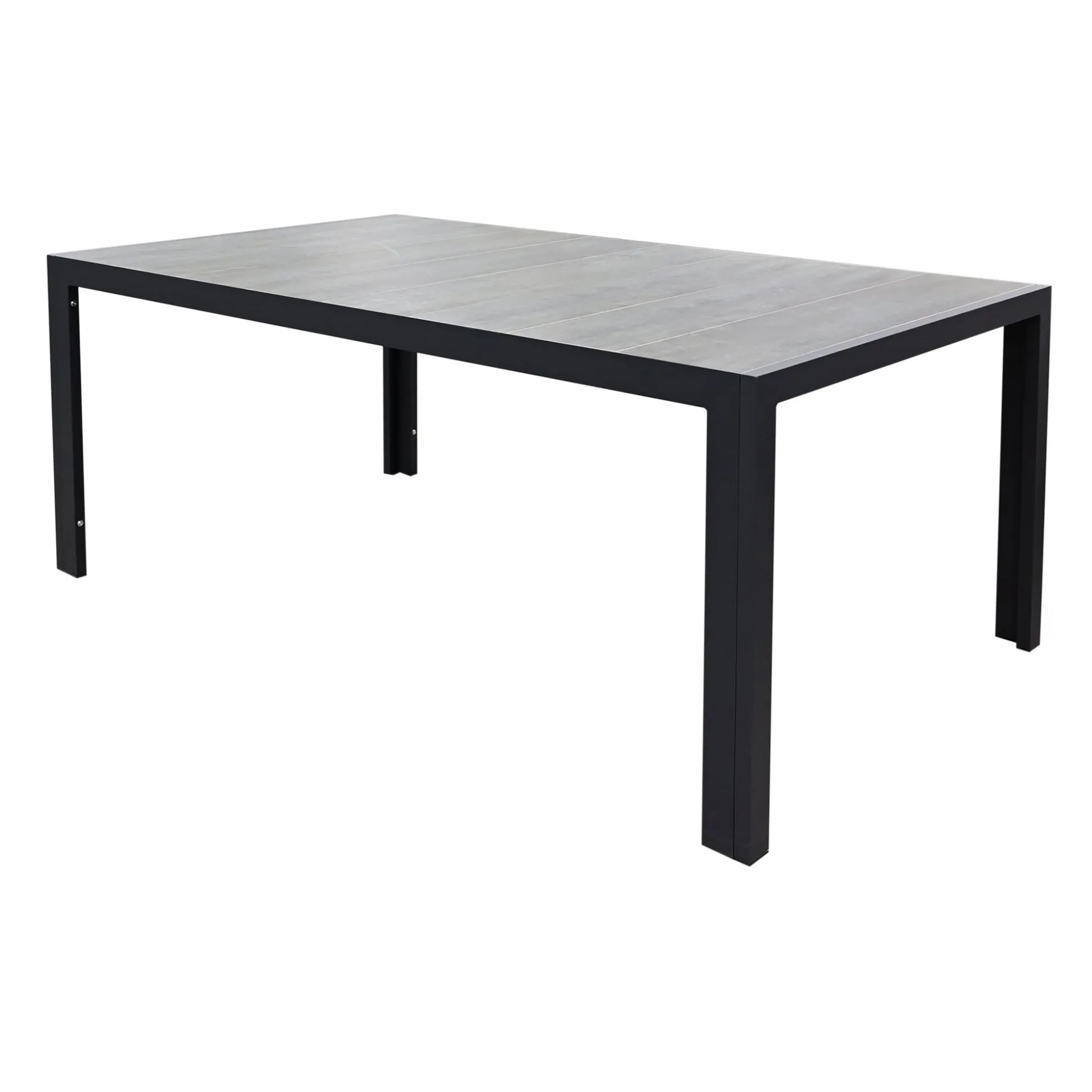 Tafel Poggio 105x100 cm Antraciet Bois le Duc