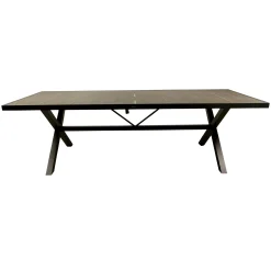 Tafel Serena 186x94 cm Antraciet Bois le Duc