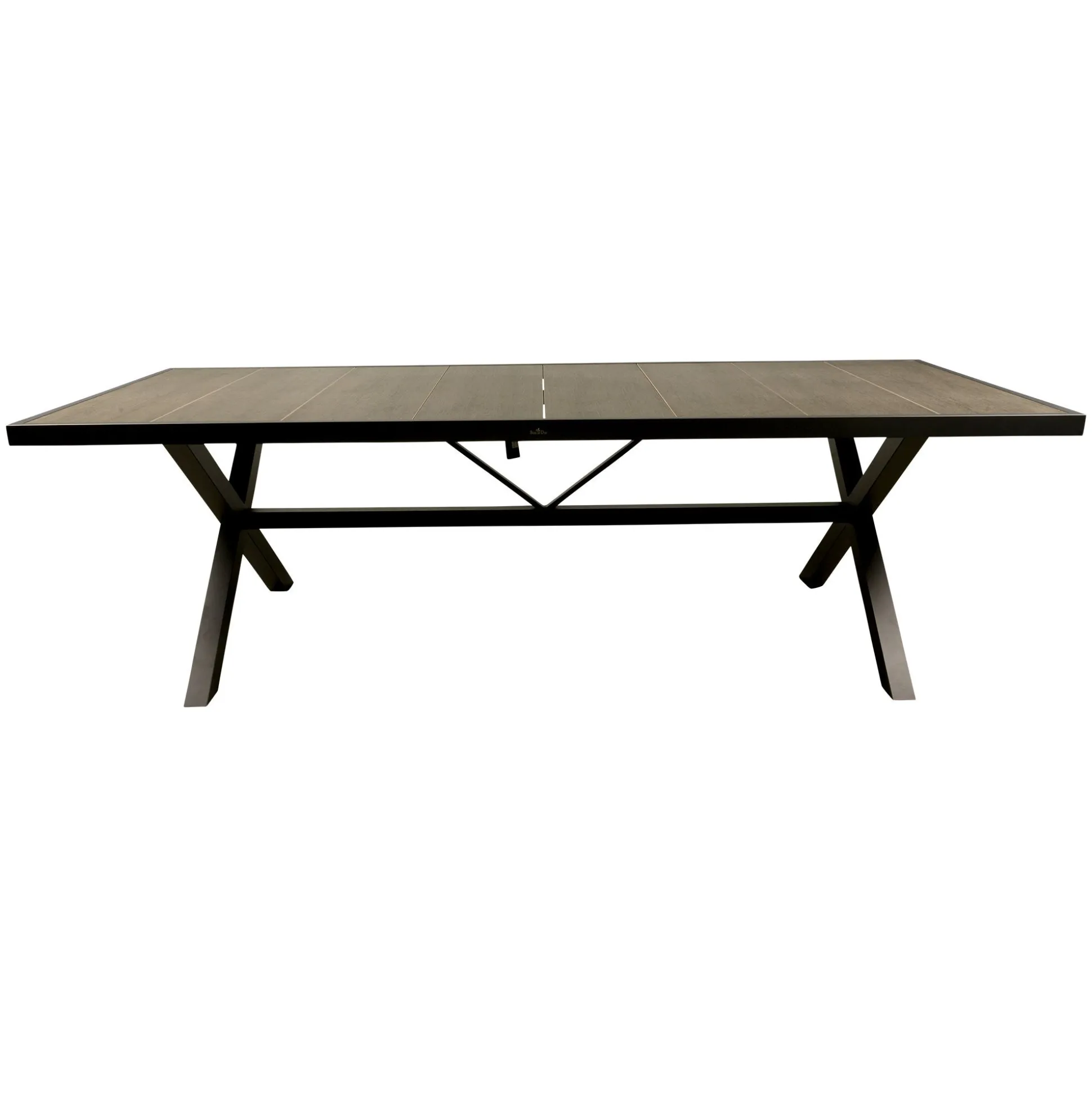 Tafel Serena 186x94 cm Antraciet Bois le Duc