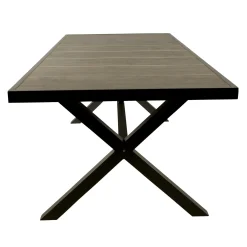 Tafel Serena 186x94 cm Antraciet Bois le Duc