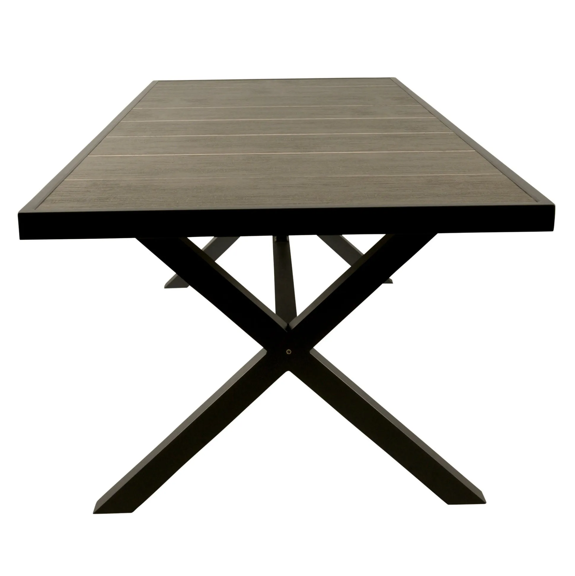 Tafel Serena 186x94 cm Antraciet Bois le Duc