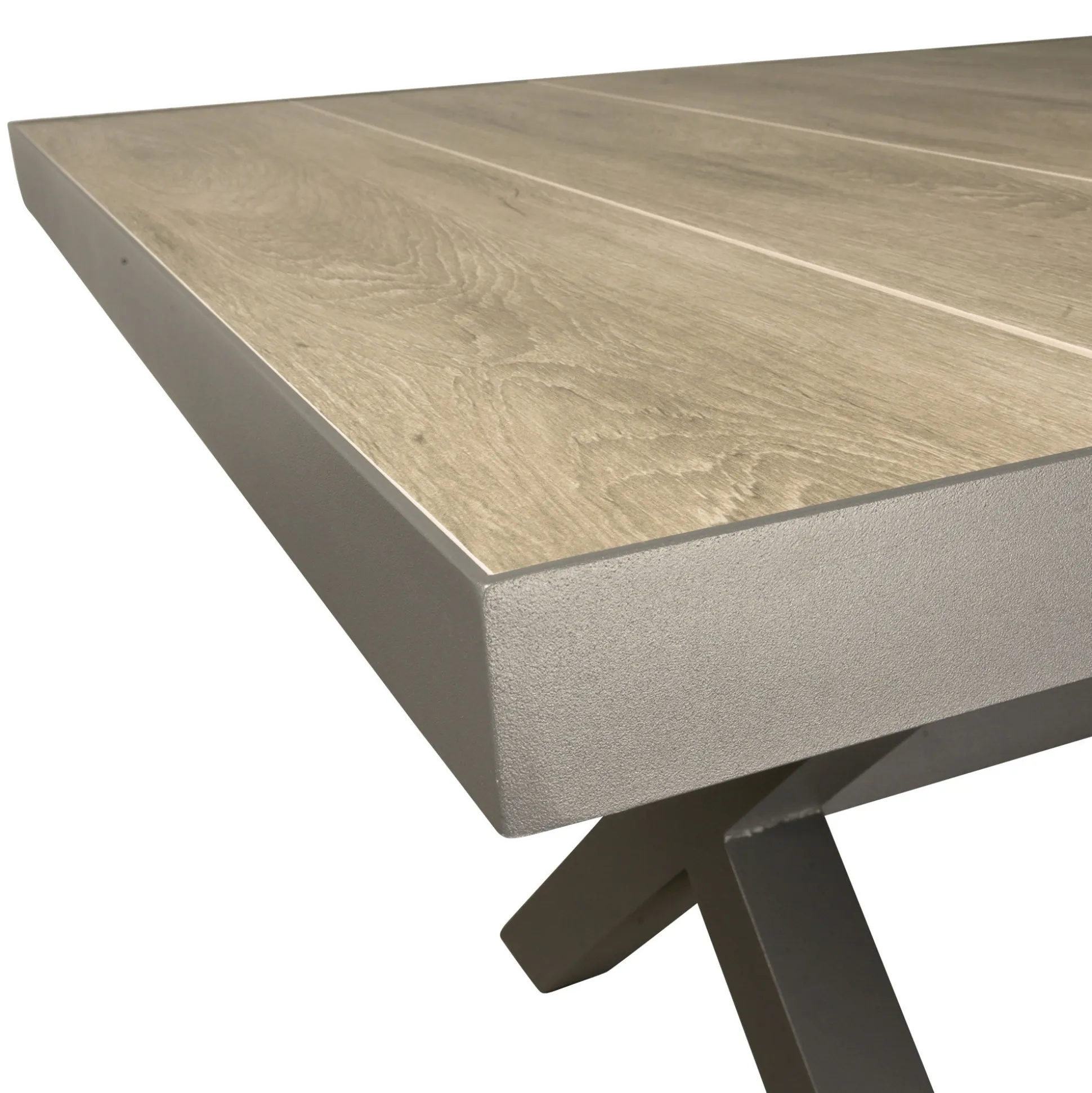 Tafel Serena 186x94 cm Antraciet Bois le Duc