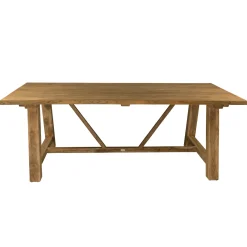 Tafel Shefford 220x100 cm Rustic Black Bois le Duc