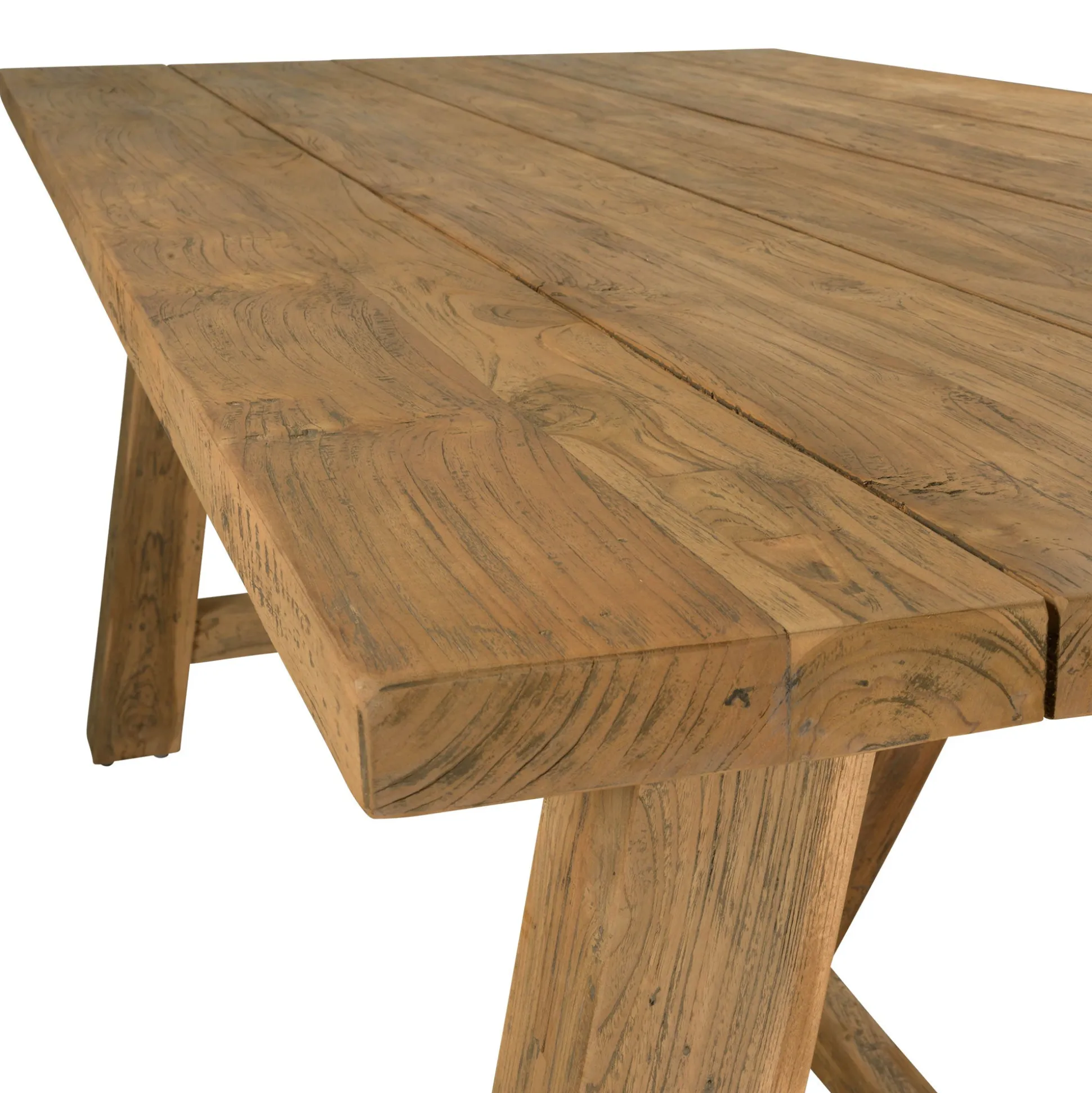 Tafel Shefford 220x100 cm Rustic Black Bois le Duc