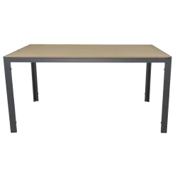 Tafel Spoleto 150x90 cm Antraciet Bois le Duc
