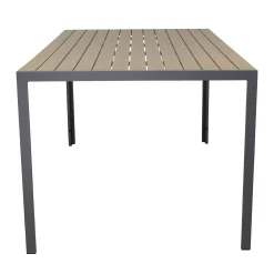 Tafel Spoleto 150x90 cm Antraciet Bois le Duc