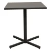Tafel Tetino 70x70 antraciet