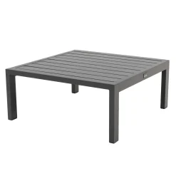 Tafel Trento 72x72 cm Antraciet Bois le Duc
