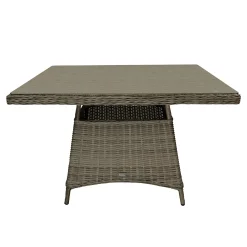 Tafel Vezza 120x120cm white grey