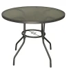 Tafel Zanego Ø 90 cm Antraciet