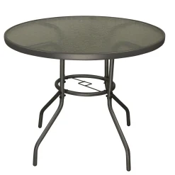 Tafel Zanego Ø 90 cm Antraciet