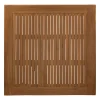 Tafelblad Isa 90x90cm teak