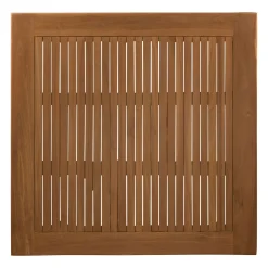 Tafelblad Isa 90x90cm teak