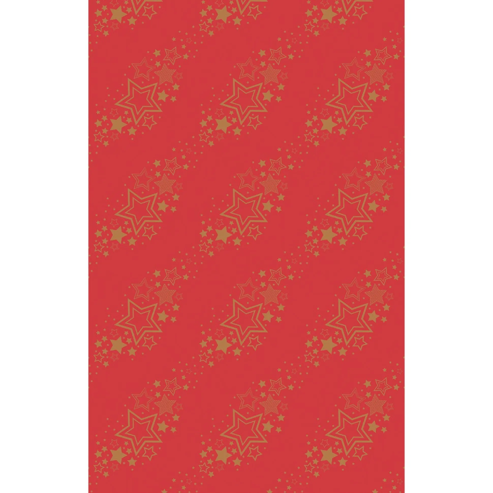 Tafelkleed dunicel 138 x 220 cm Holiday Star Red