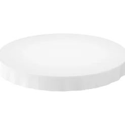 Tafelkleed Evolin rond 180 cm wit