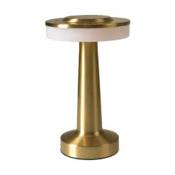 Tafellamp opl LED-CCT goud dim