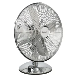 Tafelventilator chroom 30cm Diamant