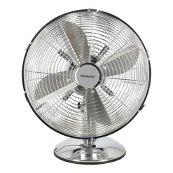 Tafelventilator chroom 30cm Diamant