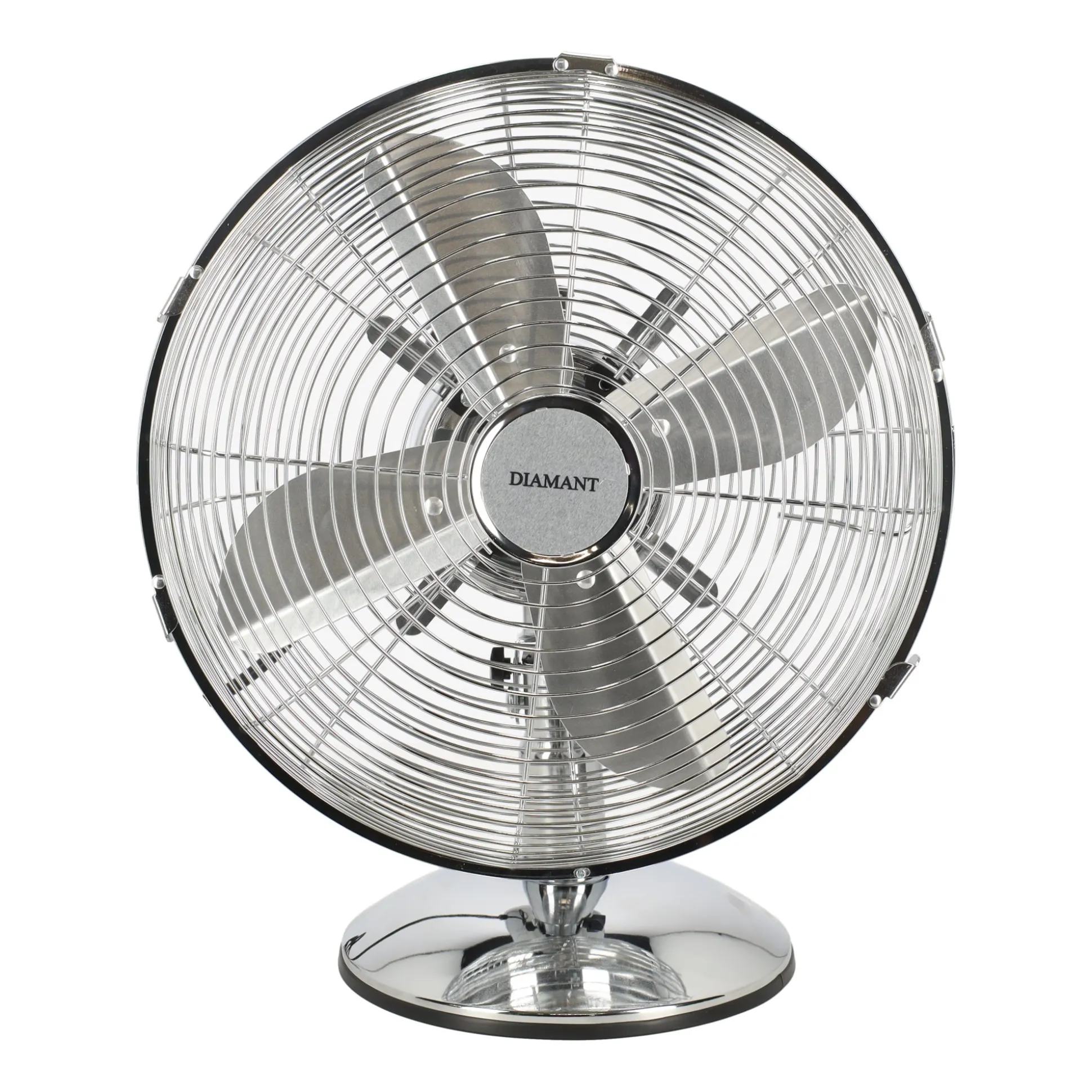 Tafelventilator chroom 30cm Diamant