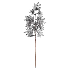 Tak maple leaf 76 x 25 x 3 cm zwart