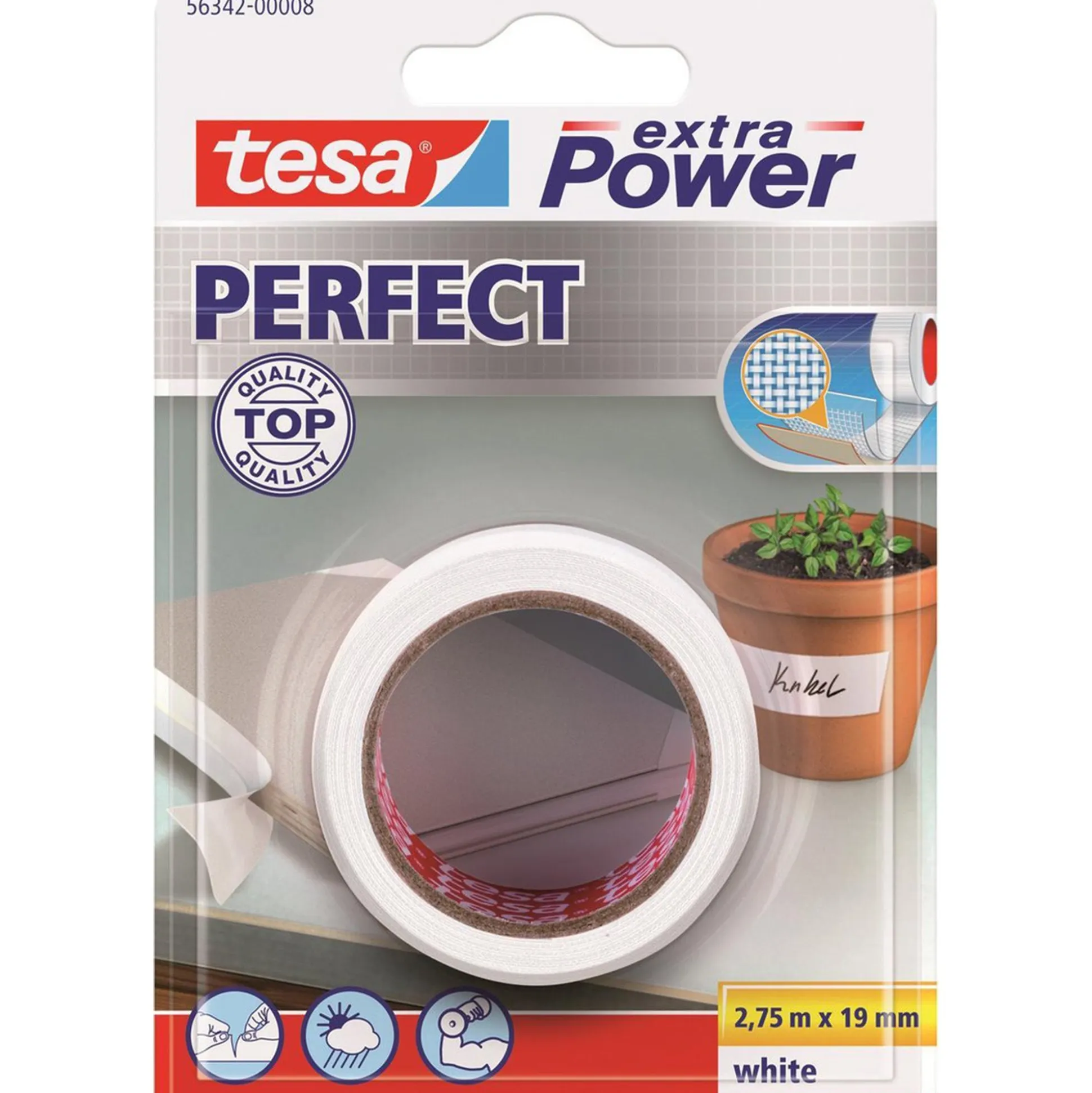 Tape Power Perfect 19mmx2.75M wit