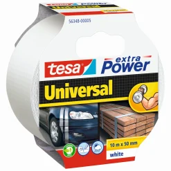 Tape Power uni 50mmx10M wit