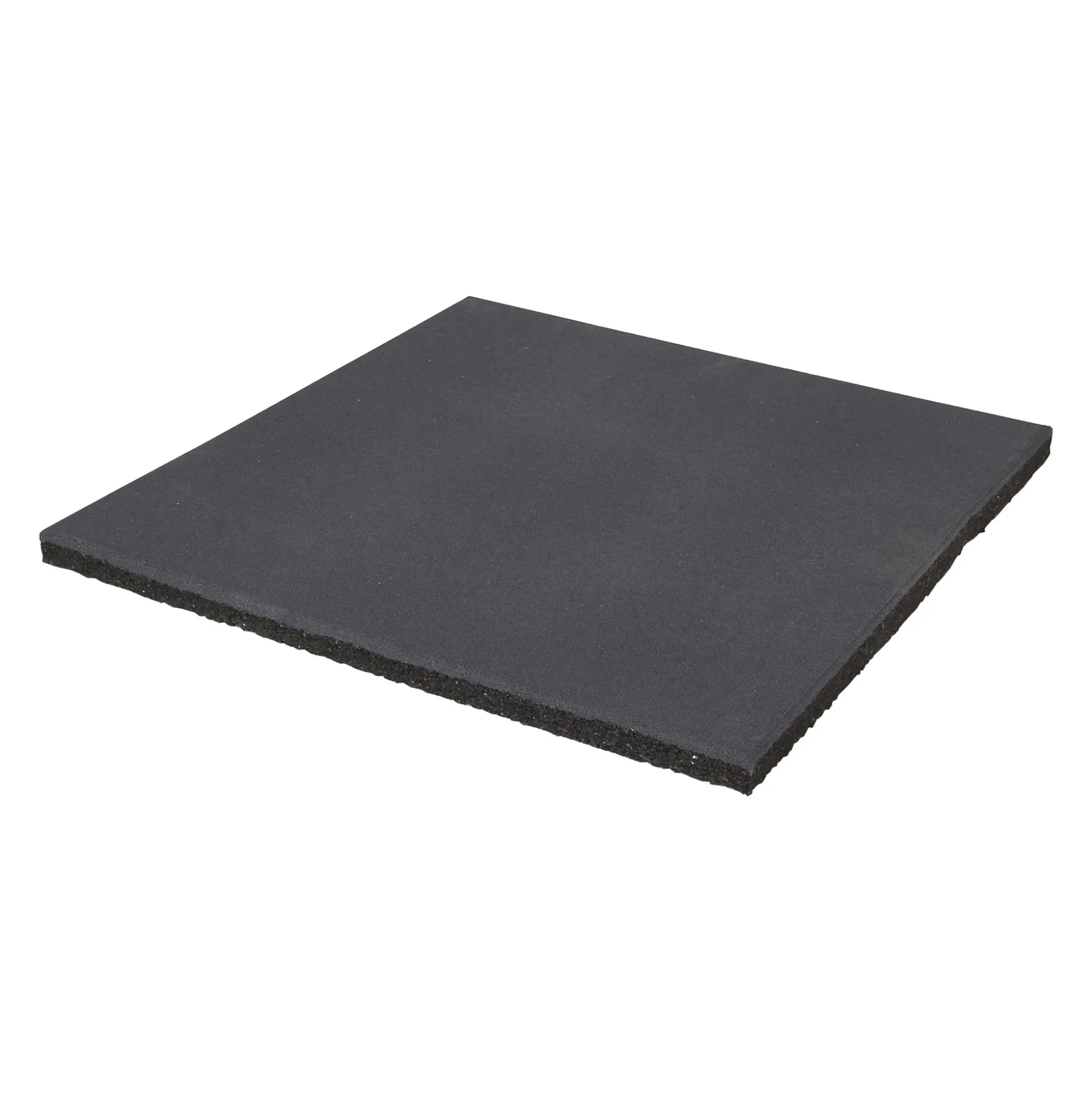 Tegel rubber 50x50x2.5cm antraciet