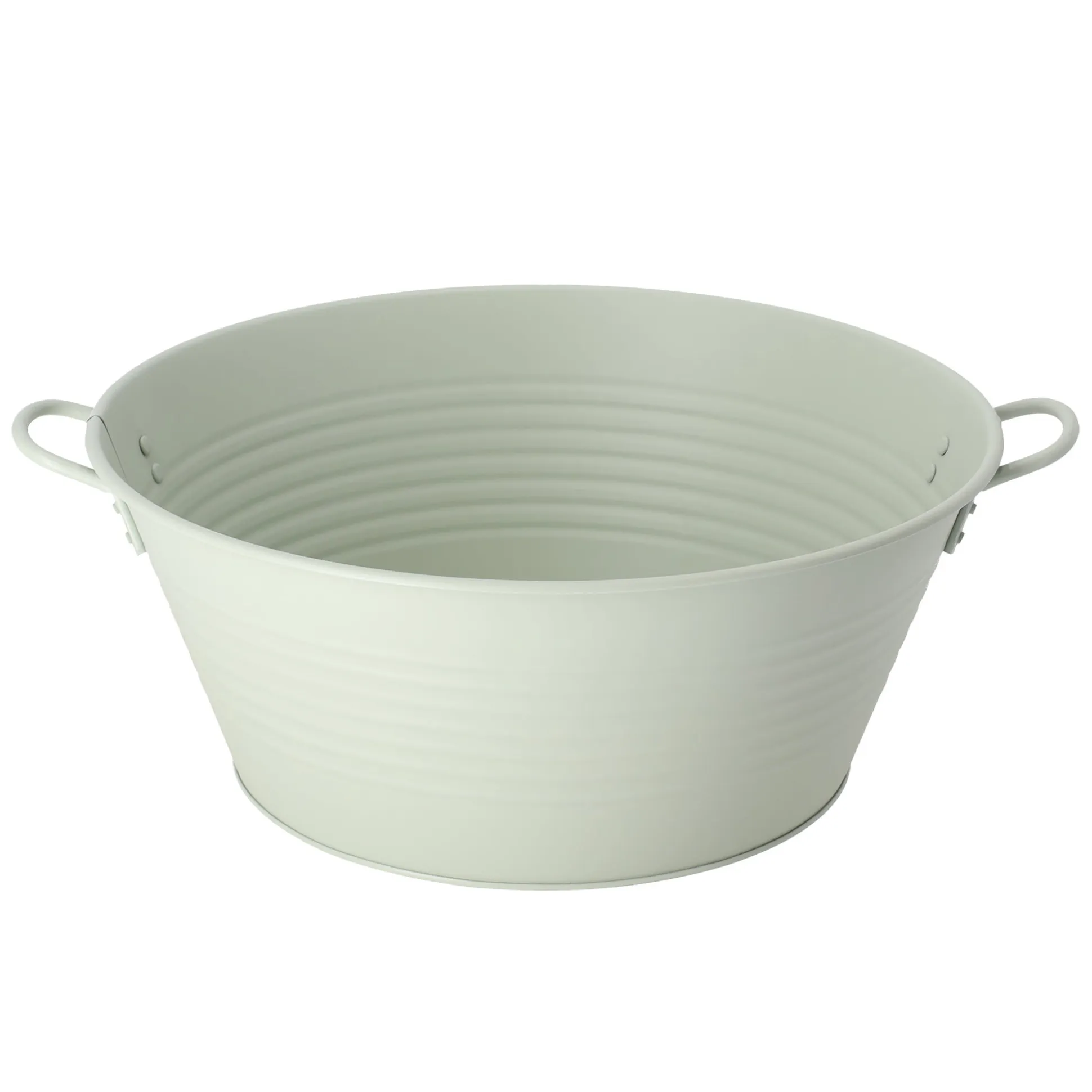 Teil zink 34 cm mat mint