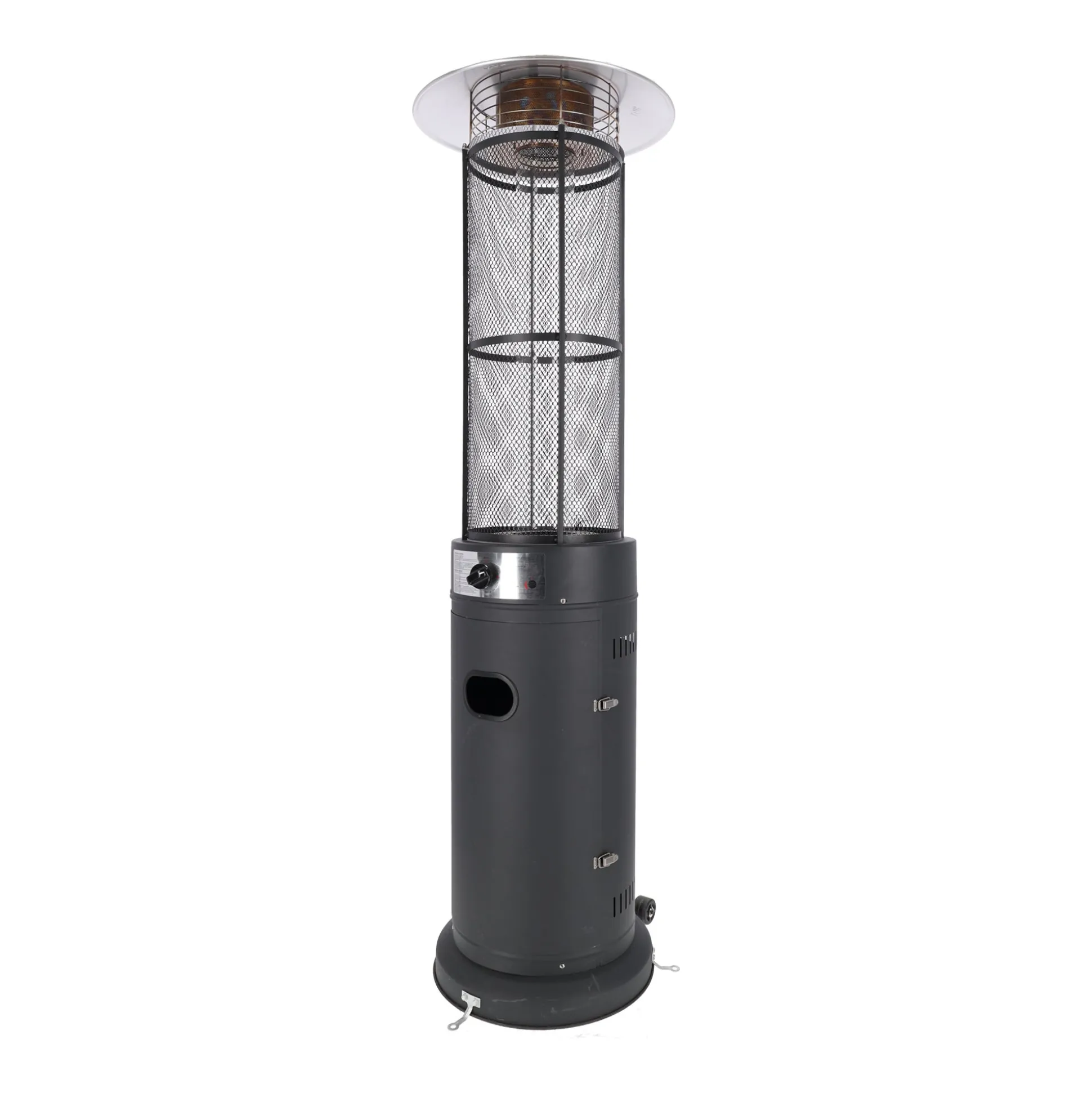 Terrasheater vlam gas THV11 zwart Sun Heat