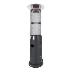 Terrasheater vlam gas THV11-DE zwart Sun Heat