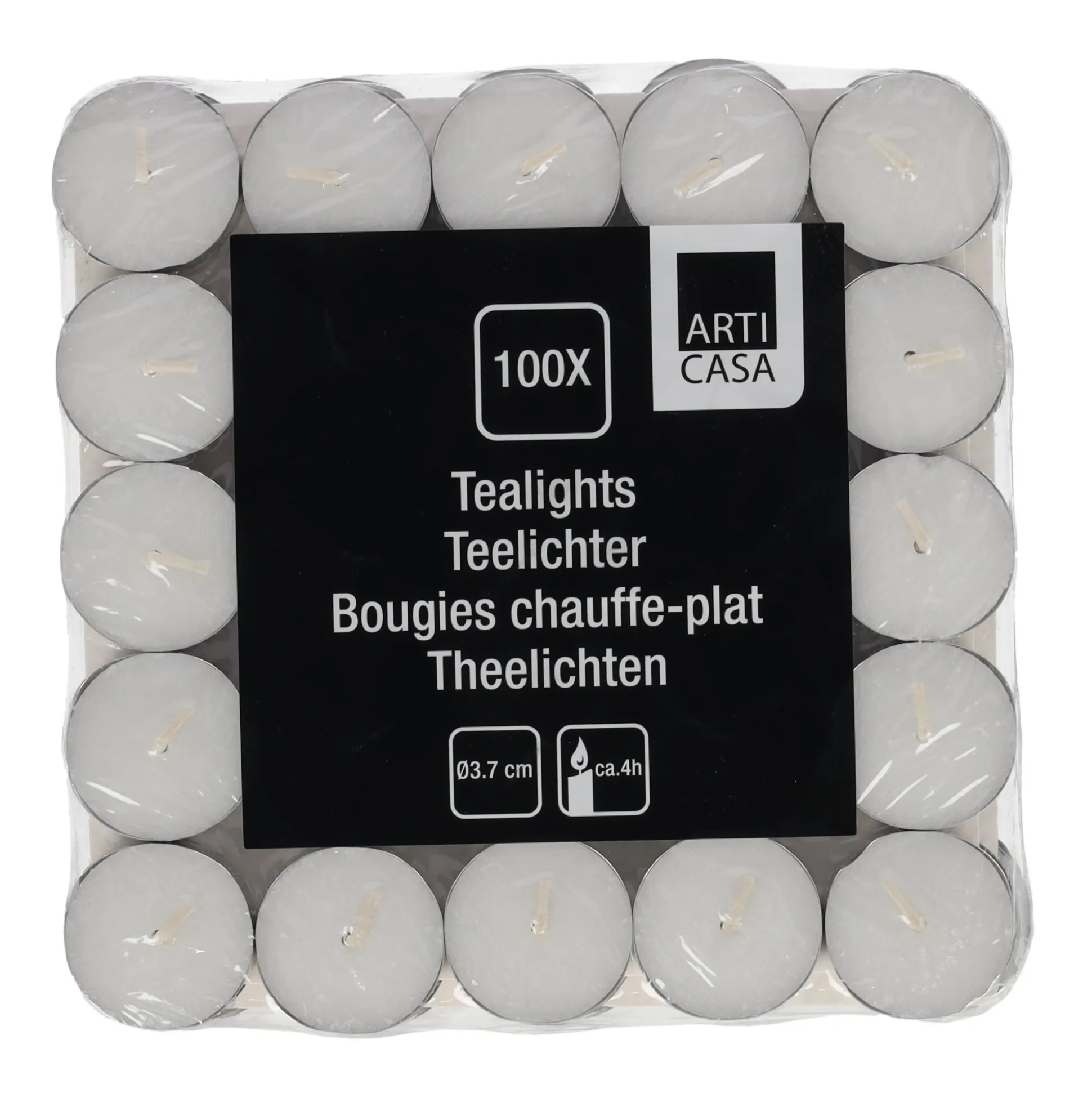 Theelicht Arti Casa 4H 100 stuks