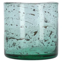 Theelicht glas bubble 10 x 10 cm