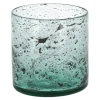 Theelicht glas bubble 12 x 12 cm