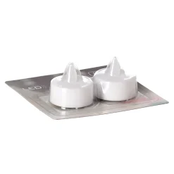 Theelicht LED flikkerend 2 stuks