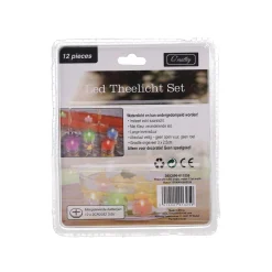 Theelicht LED onder water 12st. multi