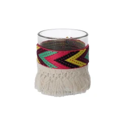 Theelichthouder glas 8 cm