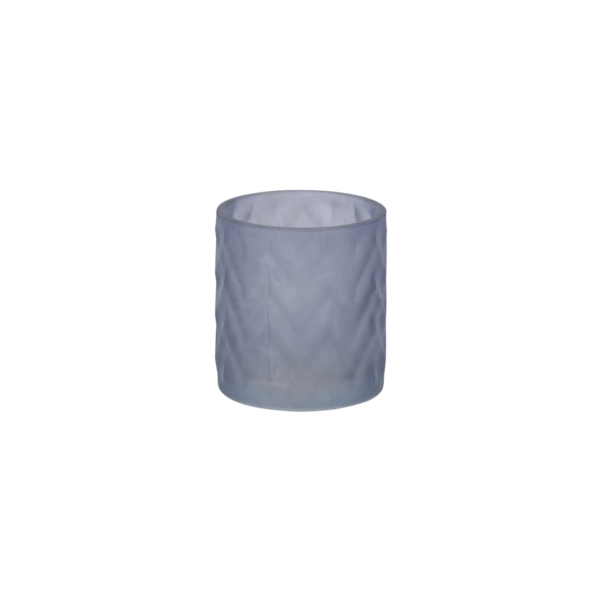 Theelichthouder glas 7 x 7 x 8 cm