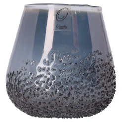 Theelichthouder glas Prugny 13 cm