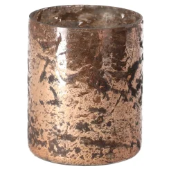 Theelichthouder glas Vosnon 8 cm