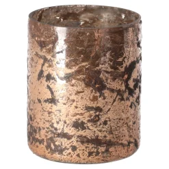 Theelichthouder glas Vosnon 10 cm