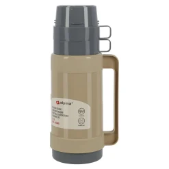 Thermoskan + 2 kopjes 1L Alpina