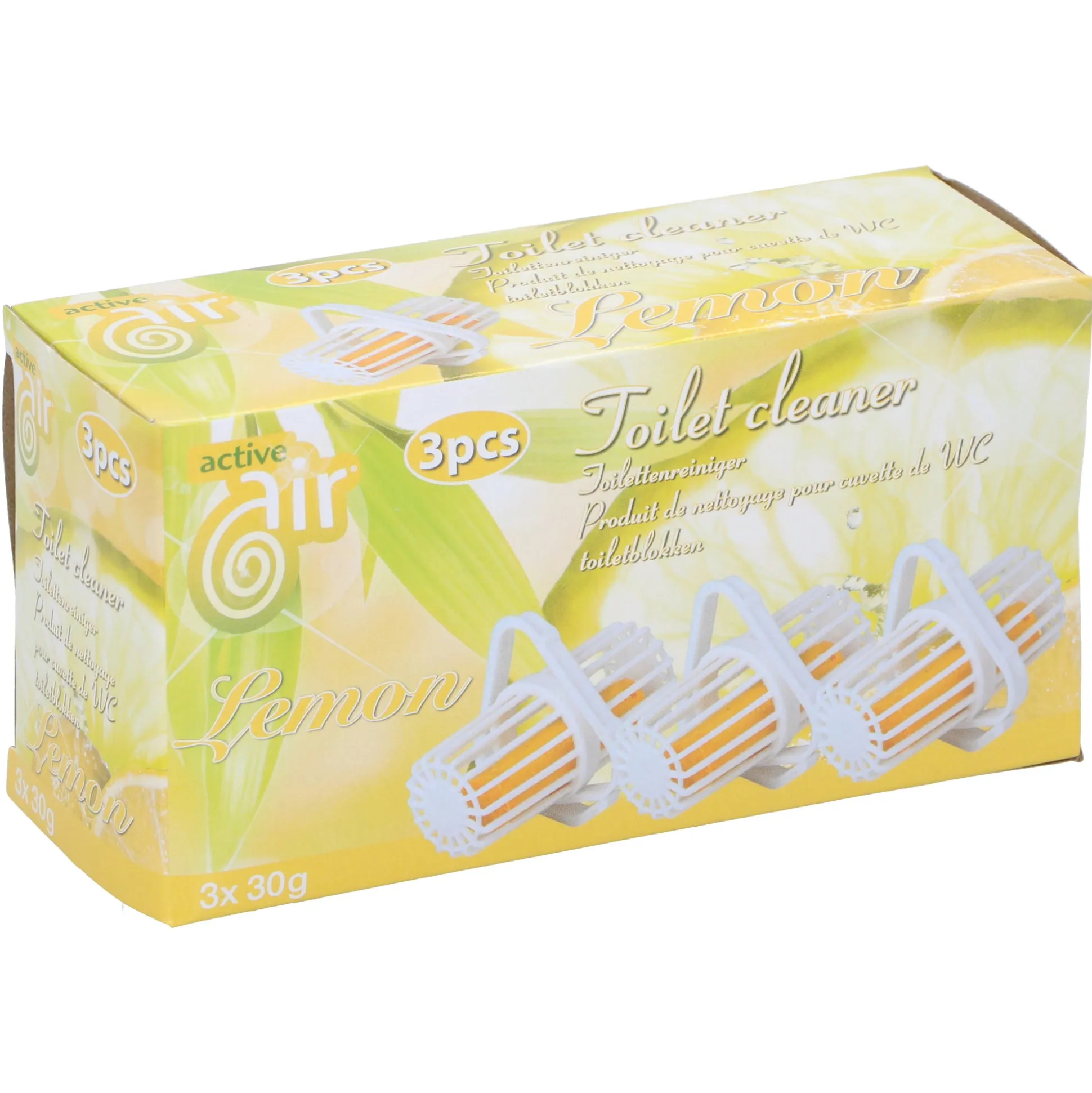 Toiletreiniger 3x30g assorti Active Air