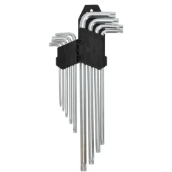 Torx sleutelset lang 9-delig CV